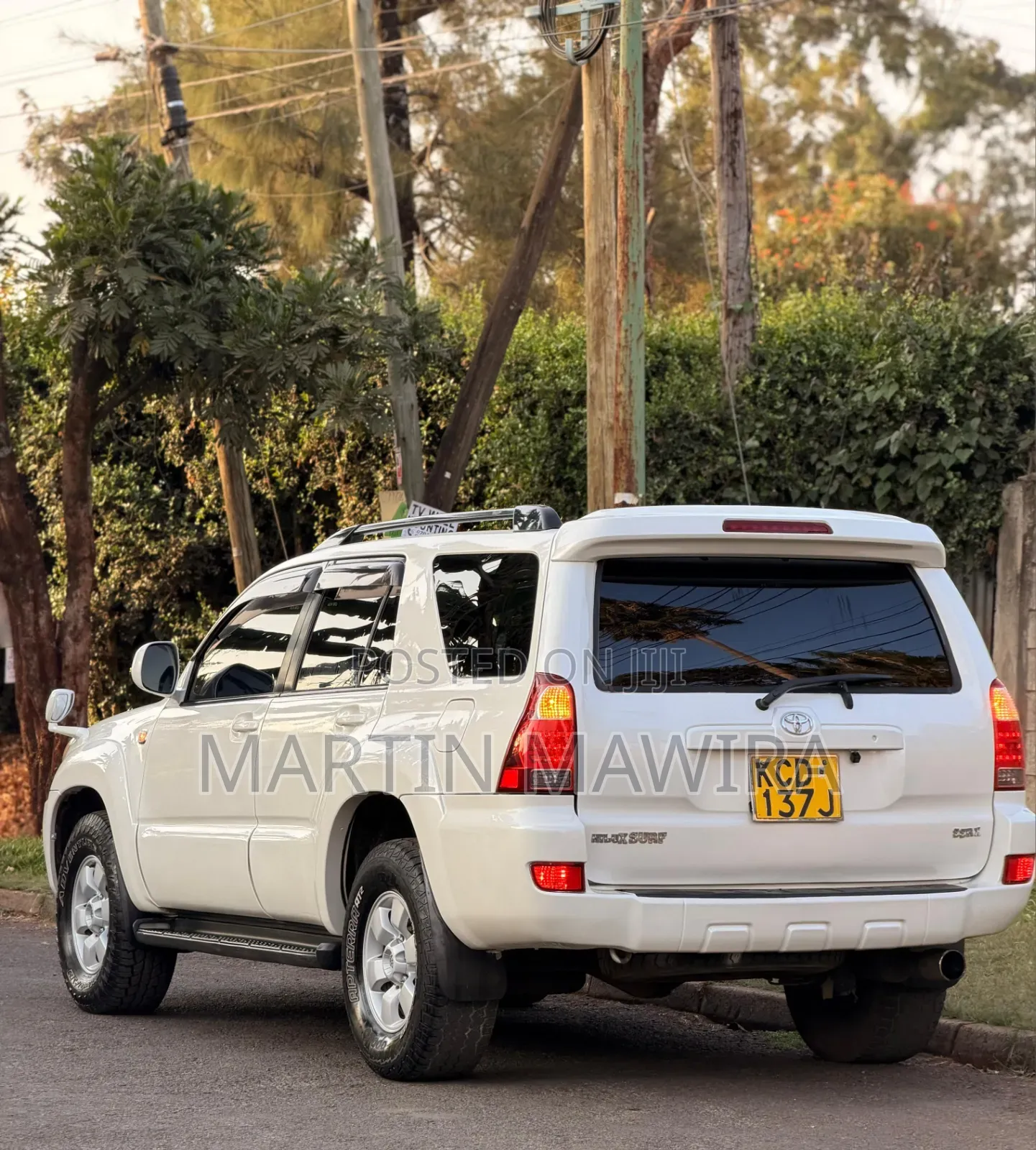 Toyota Hilux Surf 2008 White