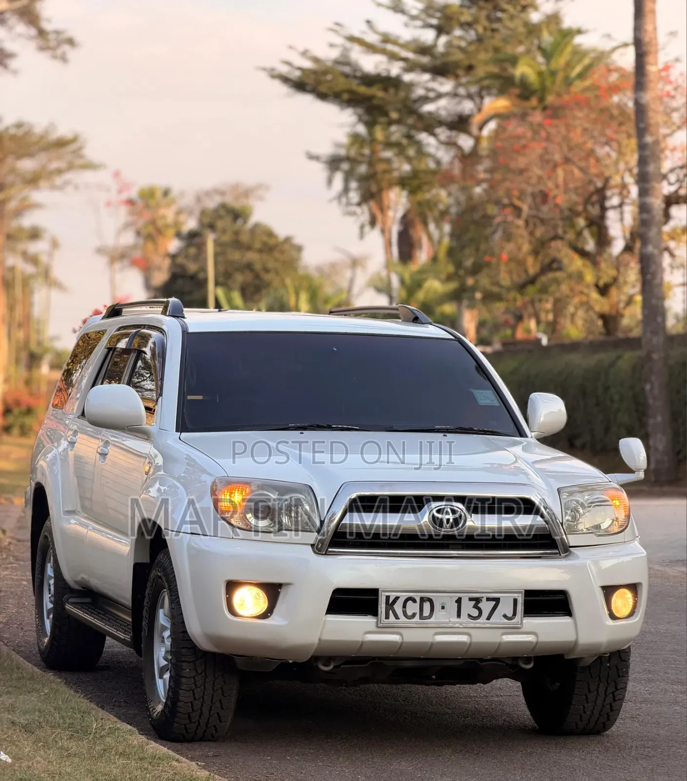 Toyota Hilux Surf 2008 White