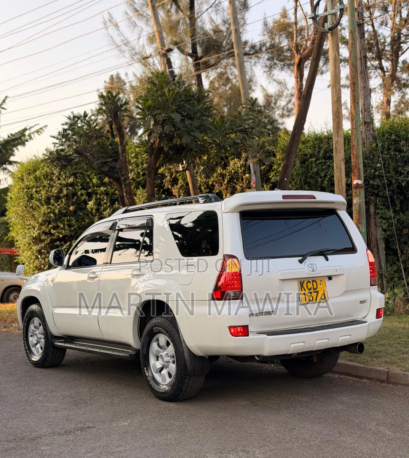 Toyota Hilux Surf 2008 White