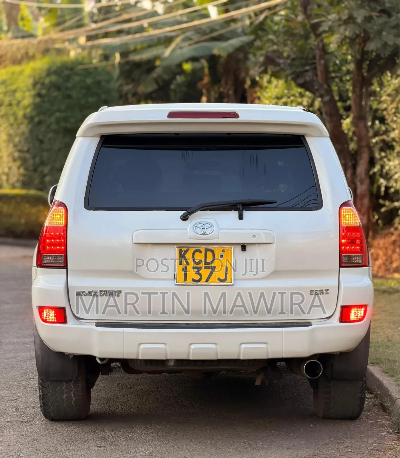 Toyota Hilux Surf 2008 White