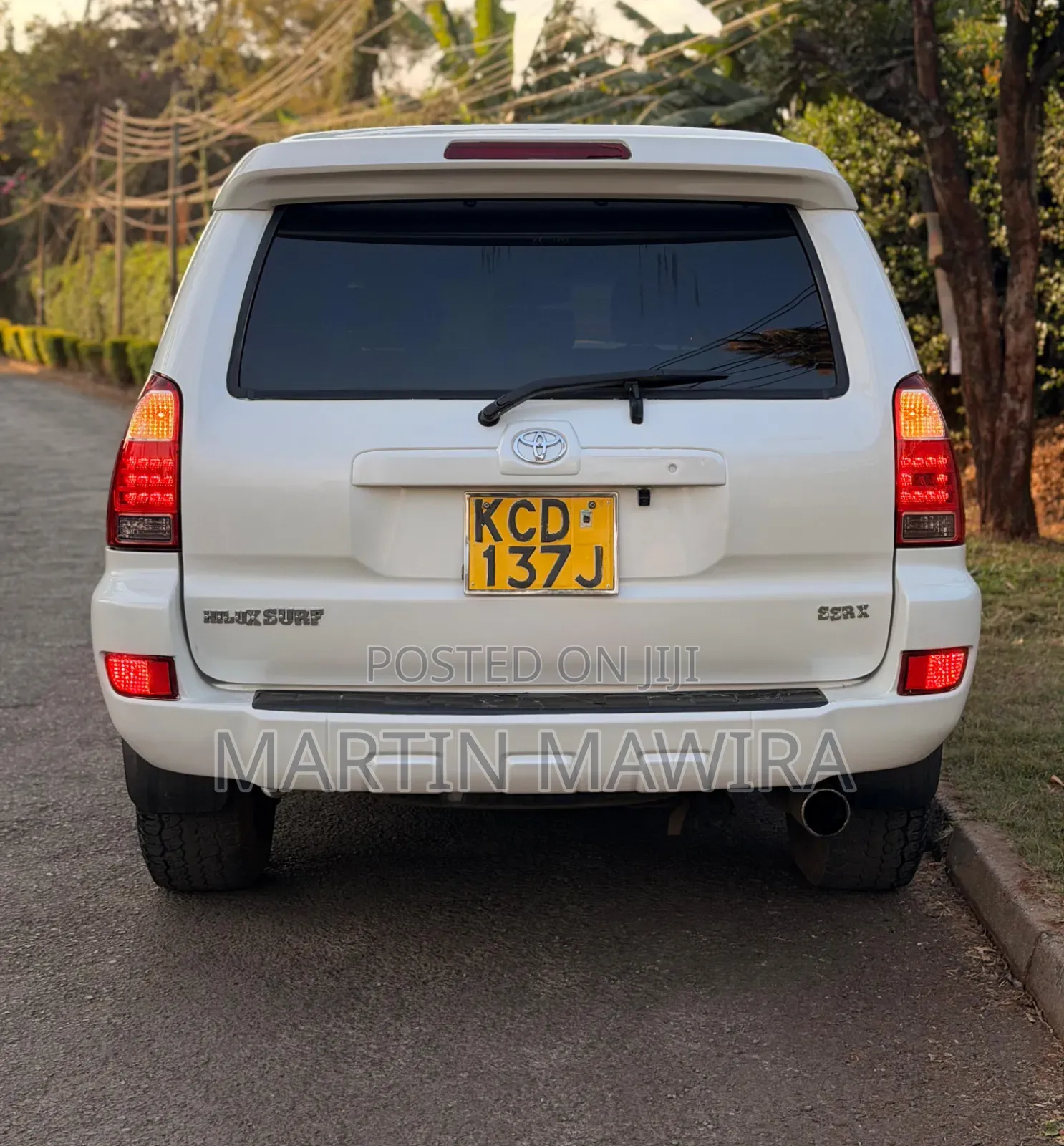 Toyota Hilux Surf 2008 White