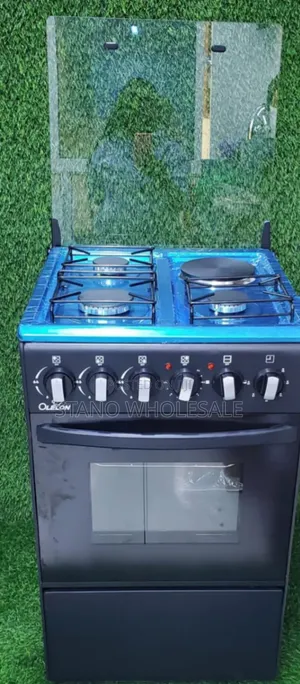 Olelon Standing Cooker 3+1" Black