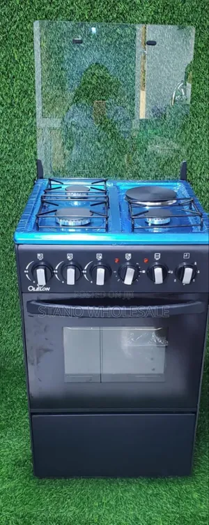 Olelon Standing Cooker 3+1" Black