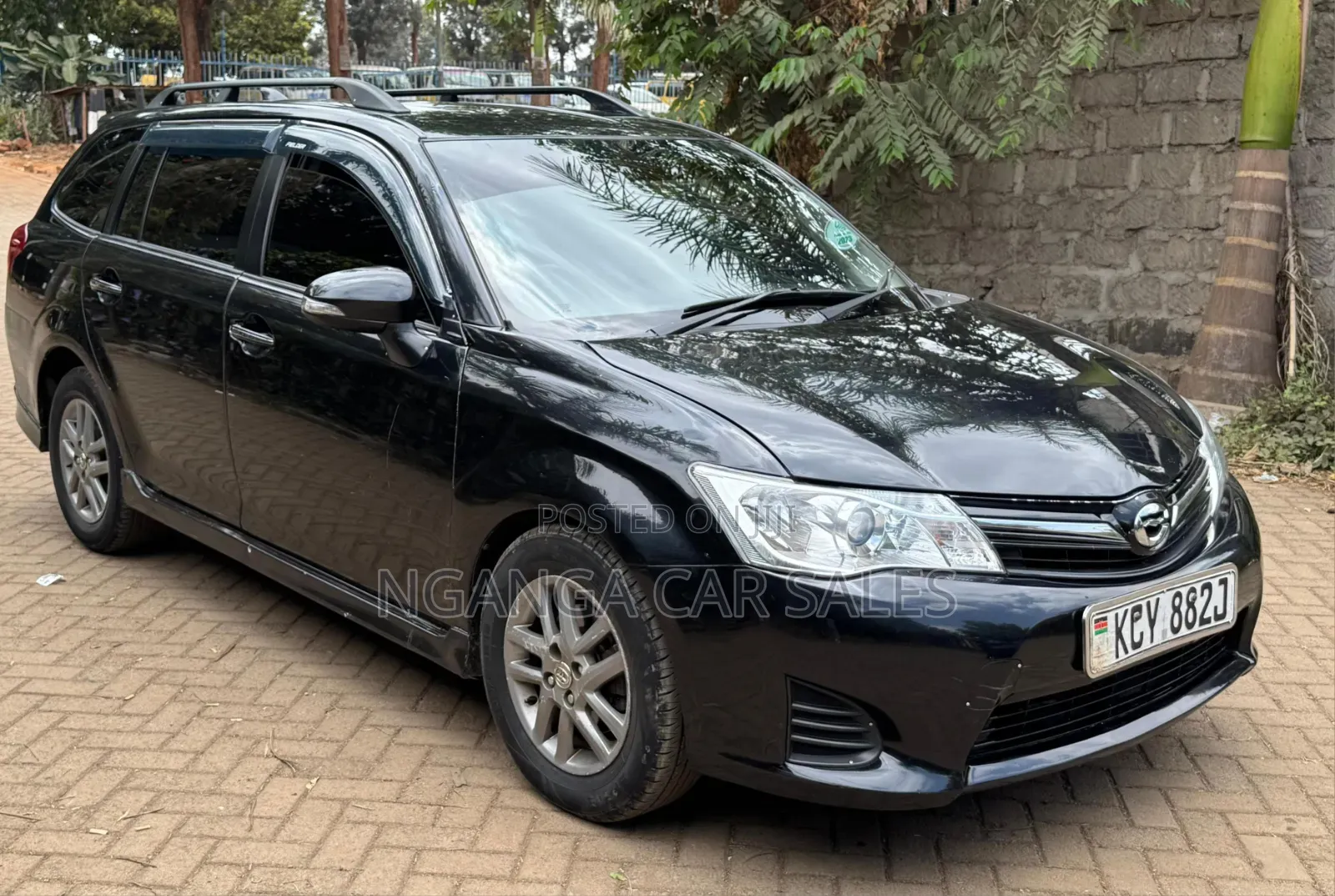 Toyota Corolla Fielder 2013 Black
