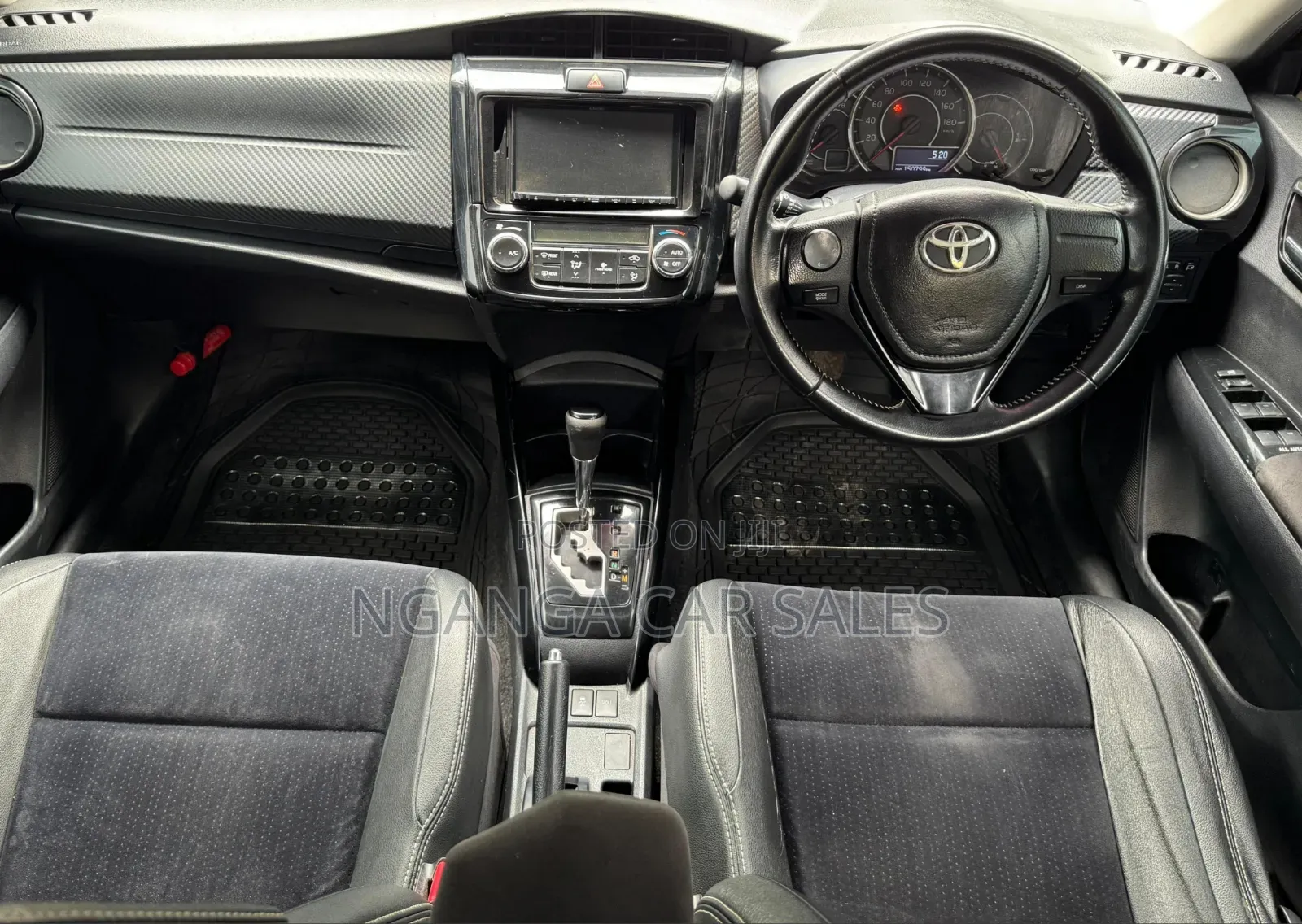 Toyota Corolla Fielder 2013 Black