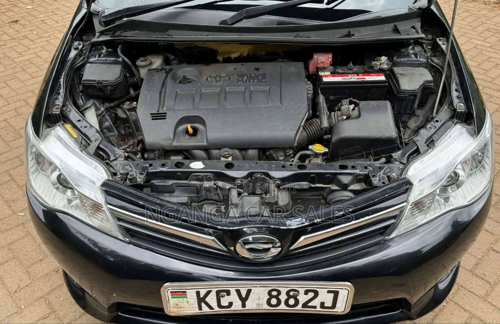 Toyota Corolla Fielder 2013 Black