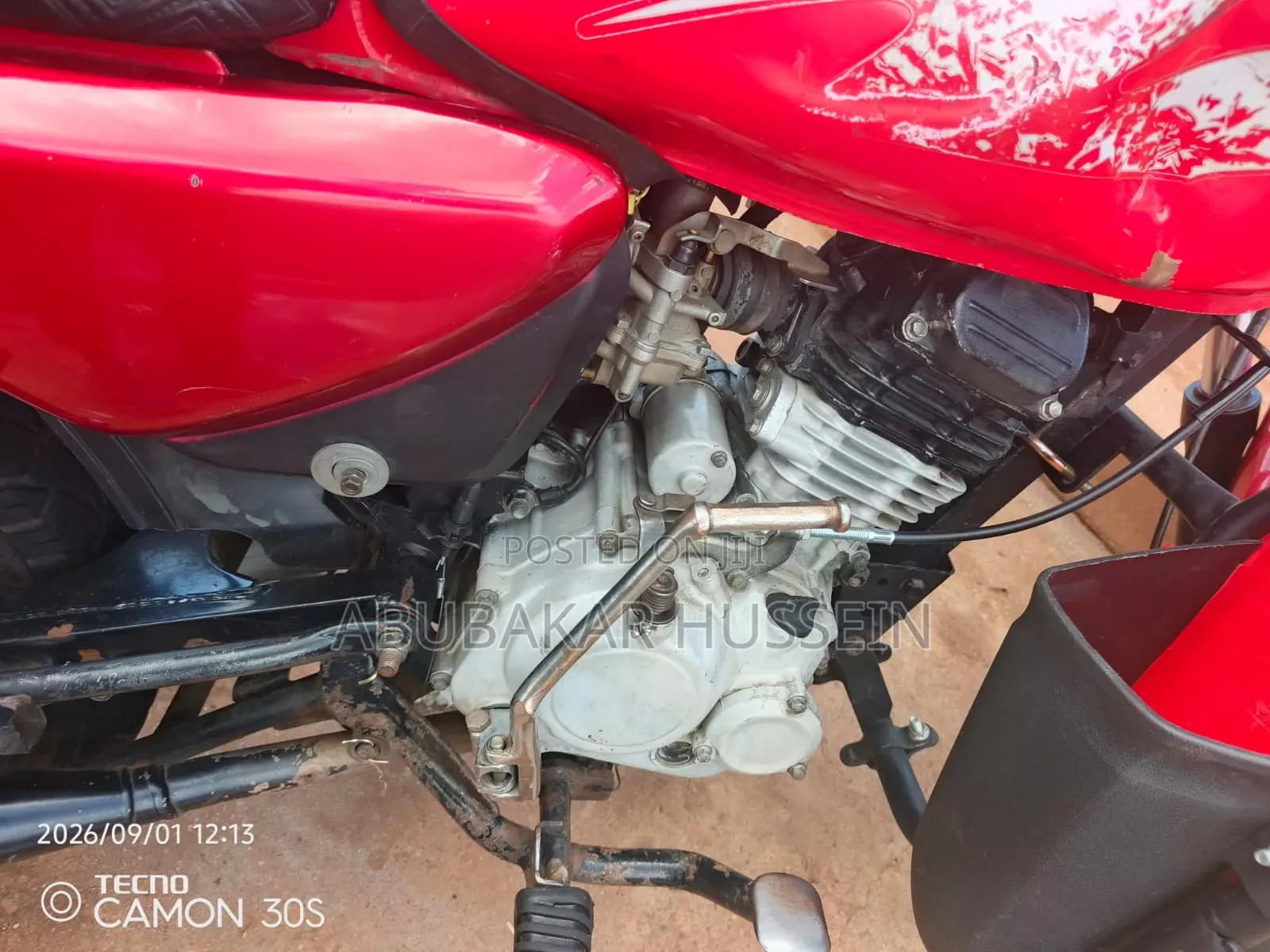 Bajaj Boxer 125 2024 Red