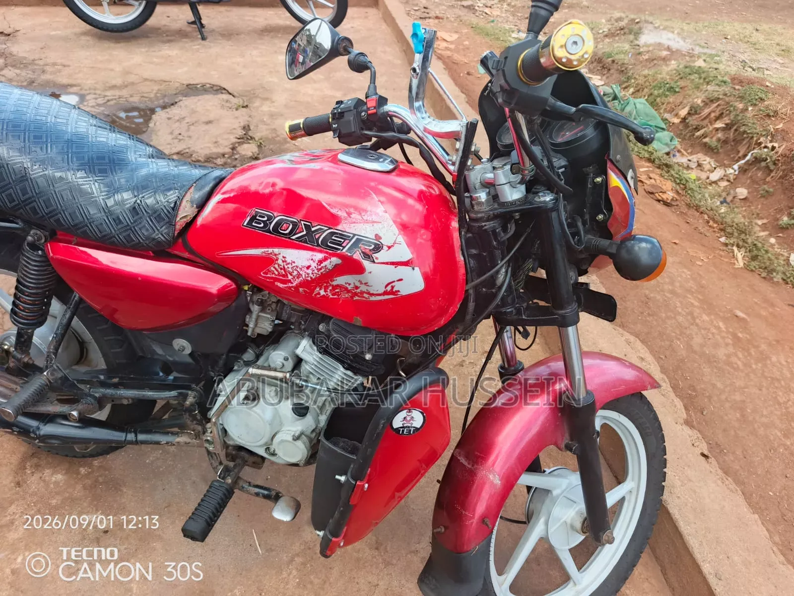 Bajaj Boxer 125 2024 Red
