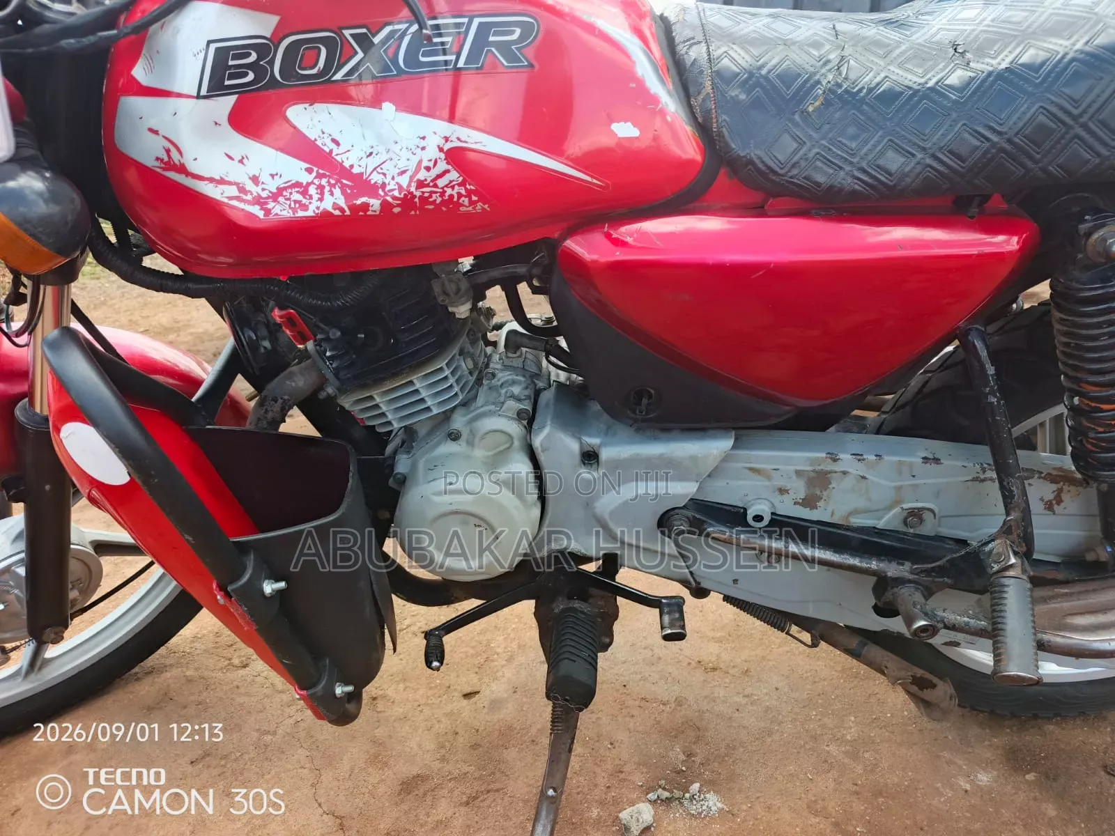 Bajaj Boxer 125 2024 Red