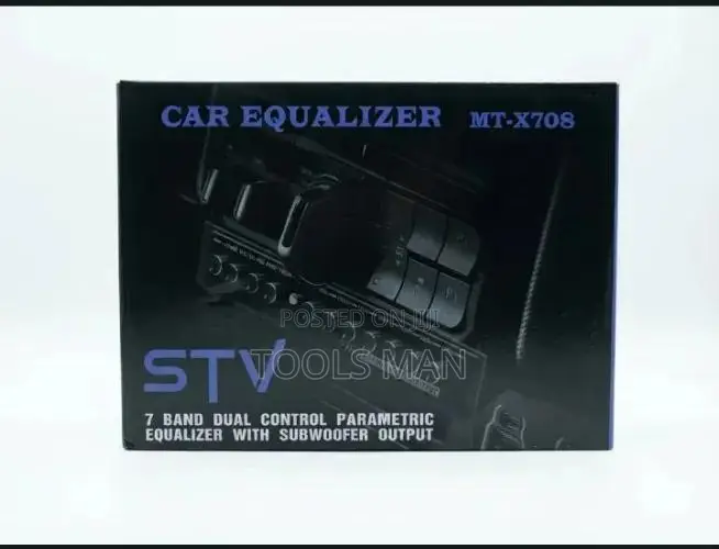 STV 7-Band Parametric Car Audio Equalizer MT-X708.