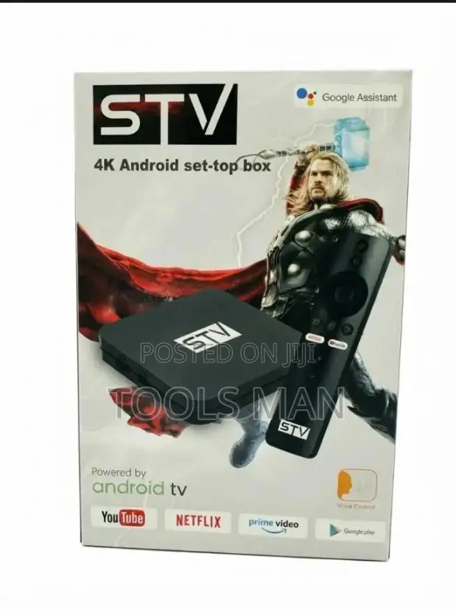 4K Android TV Box STV Media Streamer.