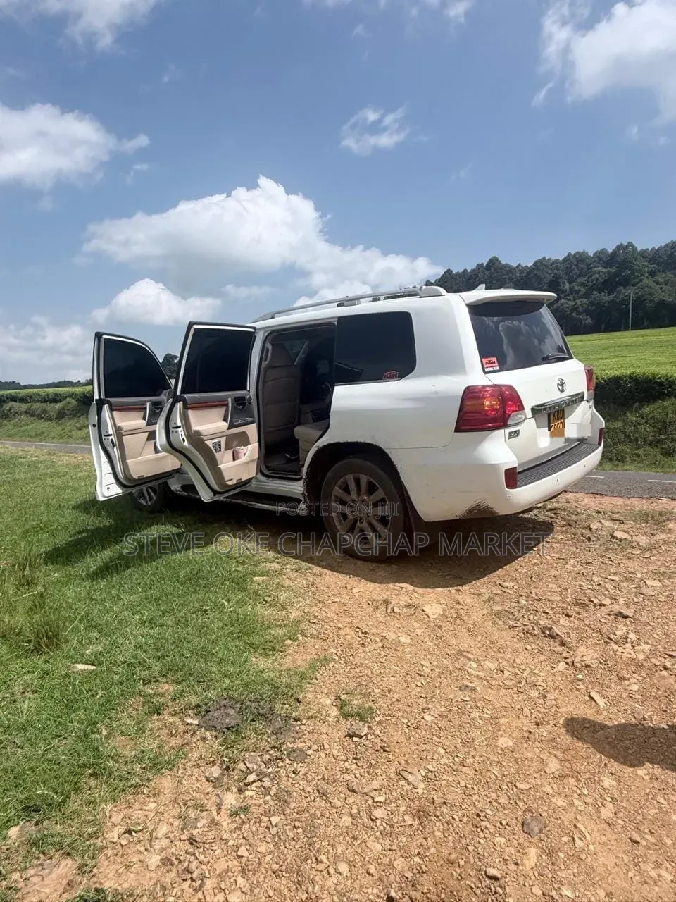 Toyota Land Cruiser 4.6 V8 ZX 2014 White