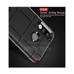 Case Huawei P30 Lite Cover Shell, Rugged Shield,Carbon Fiber TPU Mate