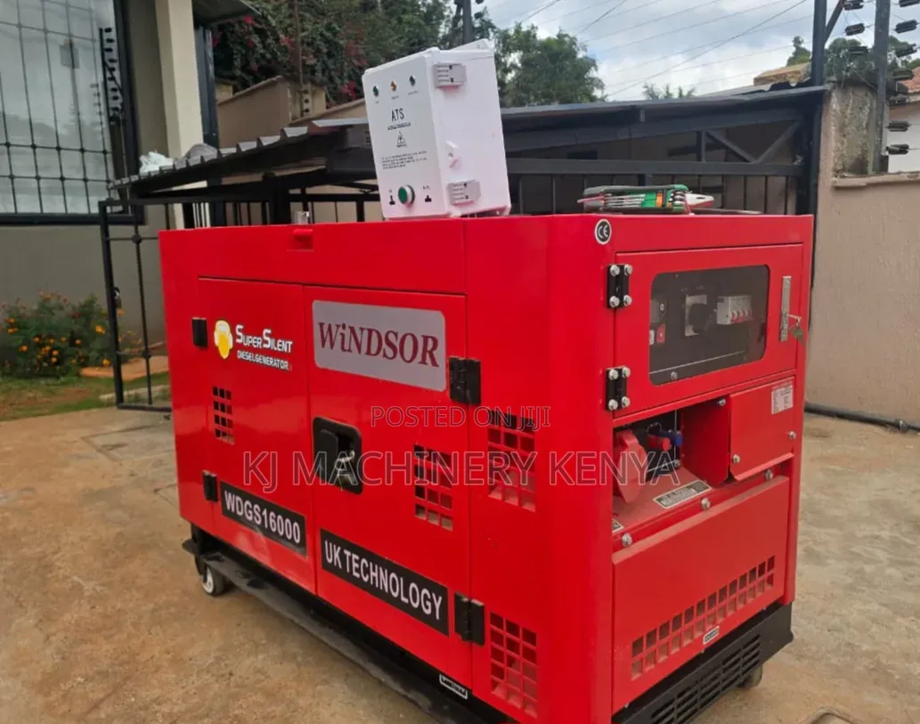 20KVA Windsor Super Silent Diesel Generator 3 Phase + ATS