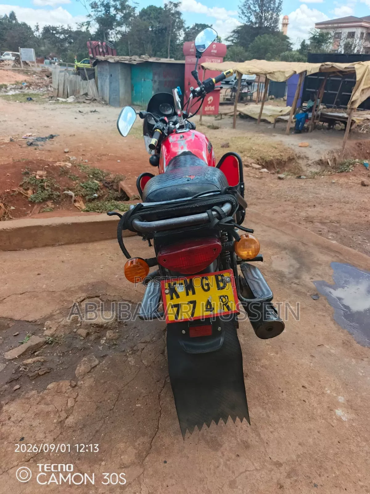 Bajaj Boxer 125 2024 Red