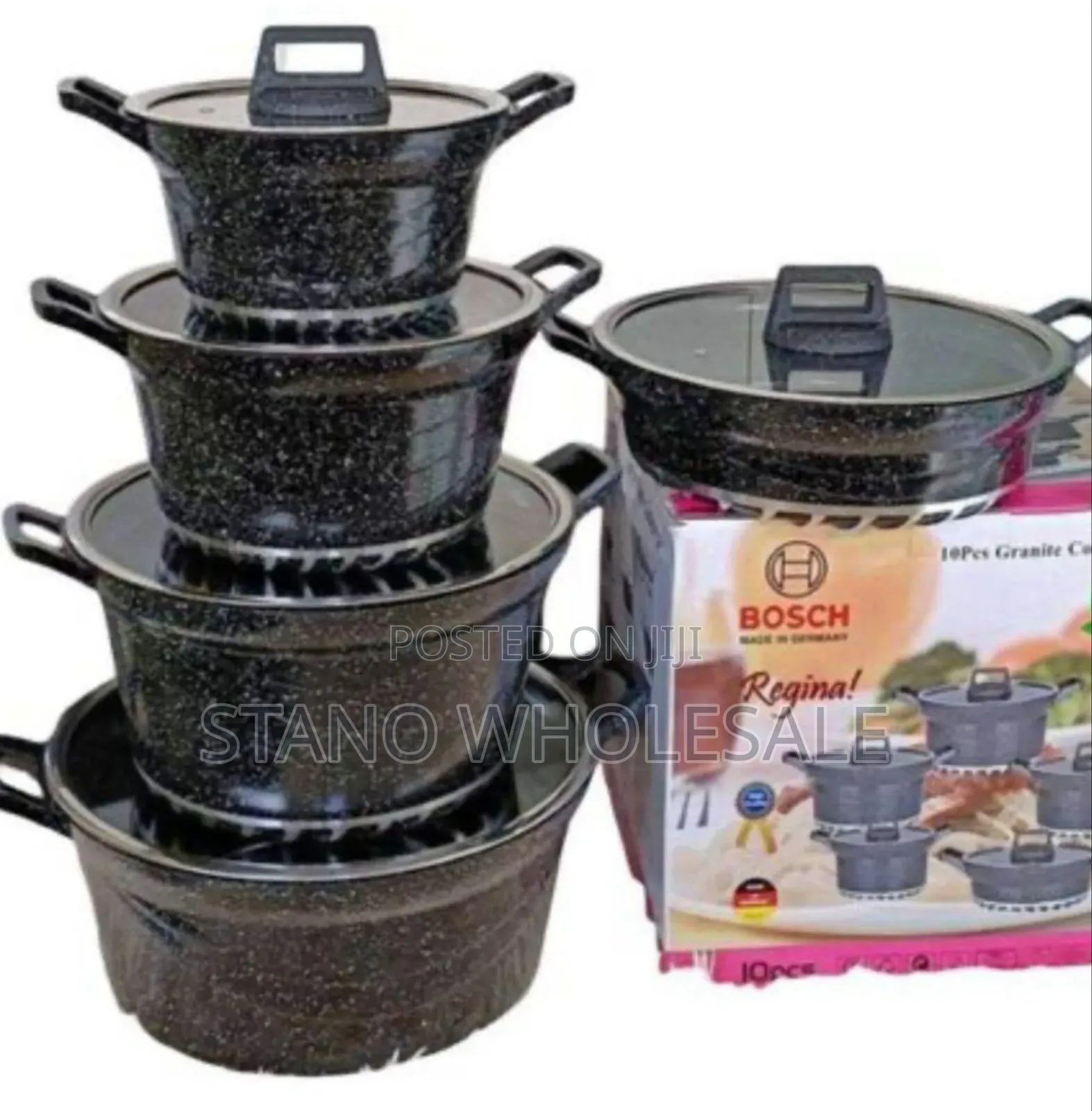 Bosch 10pcs Cookware Granite