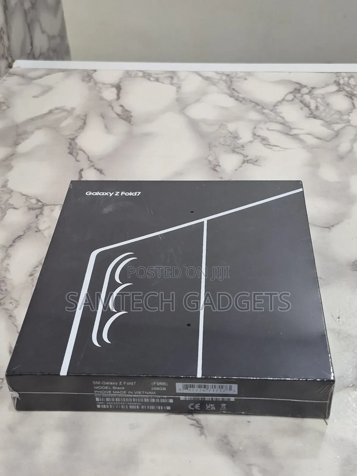 New Samsung Galaxy Z Fold7 256 GB Black