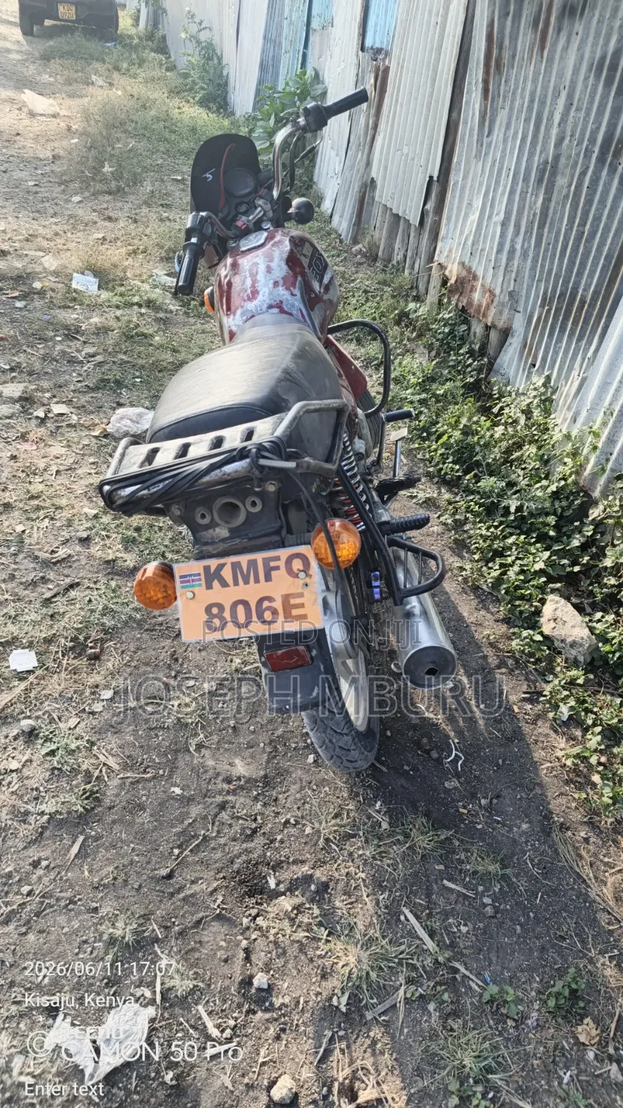 Bajaj Boxer 100 2020 Red