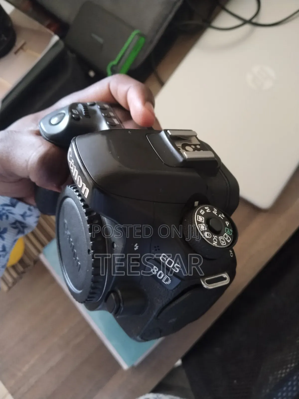 Canon 80D With 50mm Lens and a Camera Cover +ND Fileter