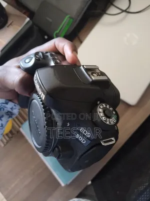 Canon 80D With 50mm Lens and a Camera Cover +ND Fileter
