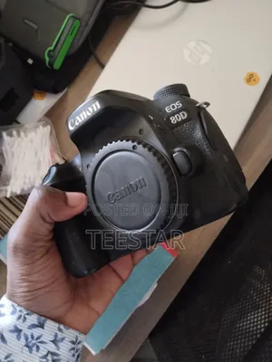 Canon 80D With 50mm Lens and a Camera Cover +ND Fileter