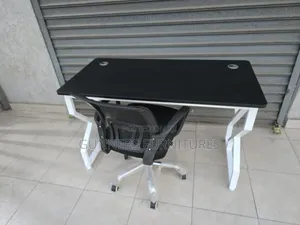 Combo Mmetallic Frame Desk and Mesh Chair