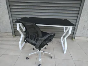 Combo Mmetallic Frame Desk and Mesh Chair