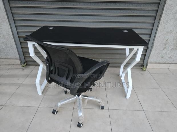 Combo Mmetallic Frame Desk and Mesh Chair - thumbnail 4