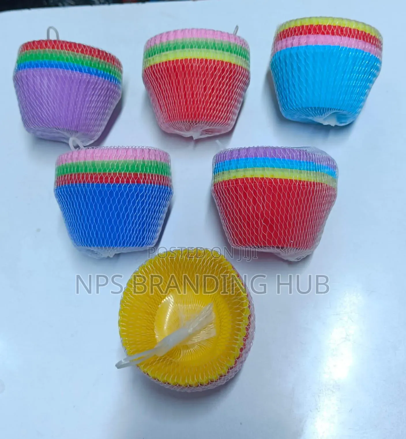 12Pcs Reusable Silicone Cupcakes Mold Bakeware Liners(chu