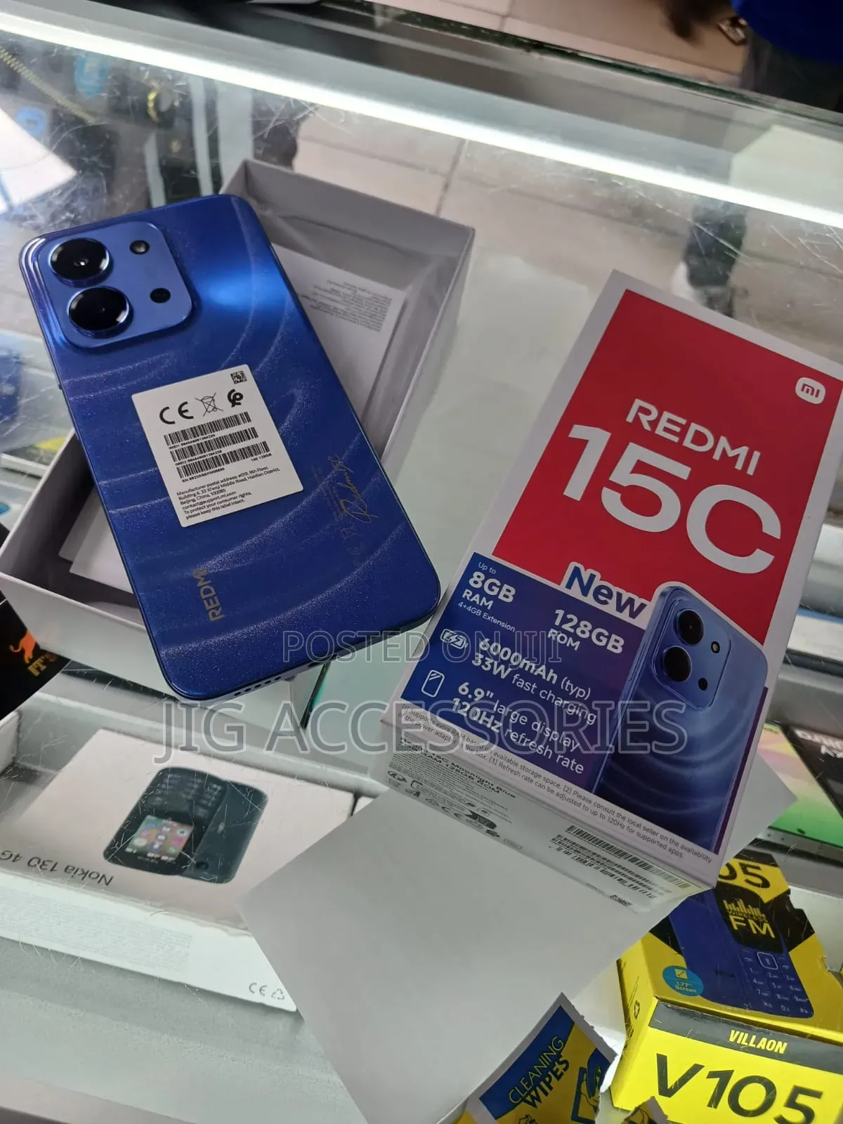 New Xiaomi Redmi 15C 4G 128 GB Red