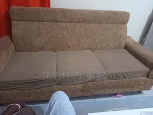 3-Seater Brown Sofa/Couch for Sale