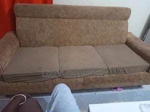 3-Seater Brown Sofa/Couch for Sale