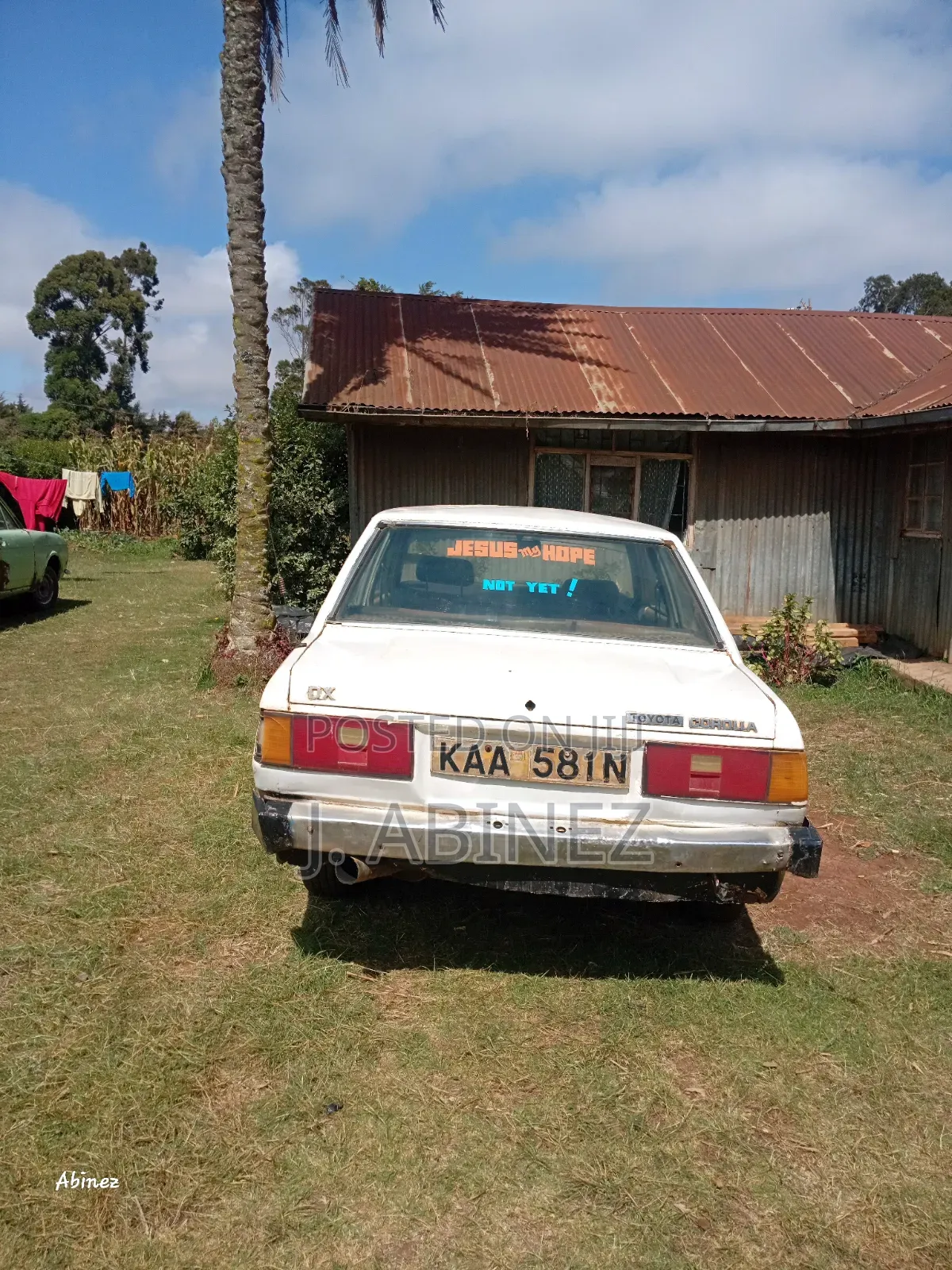 Toyota Corolla 1300 1980 White
