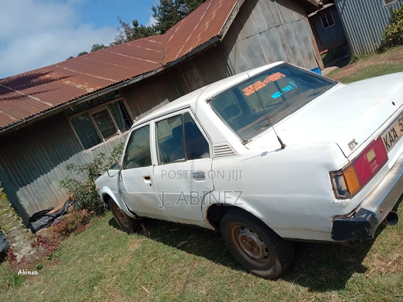 Toyota Corolla 1300 1980 White