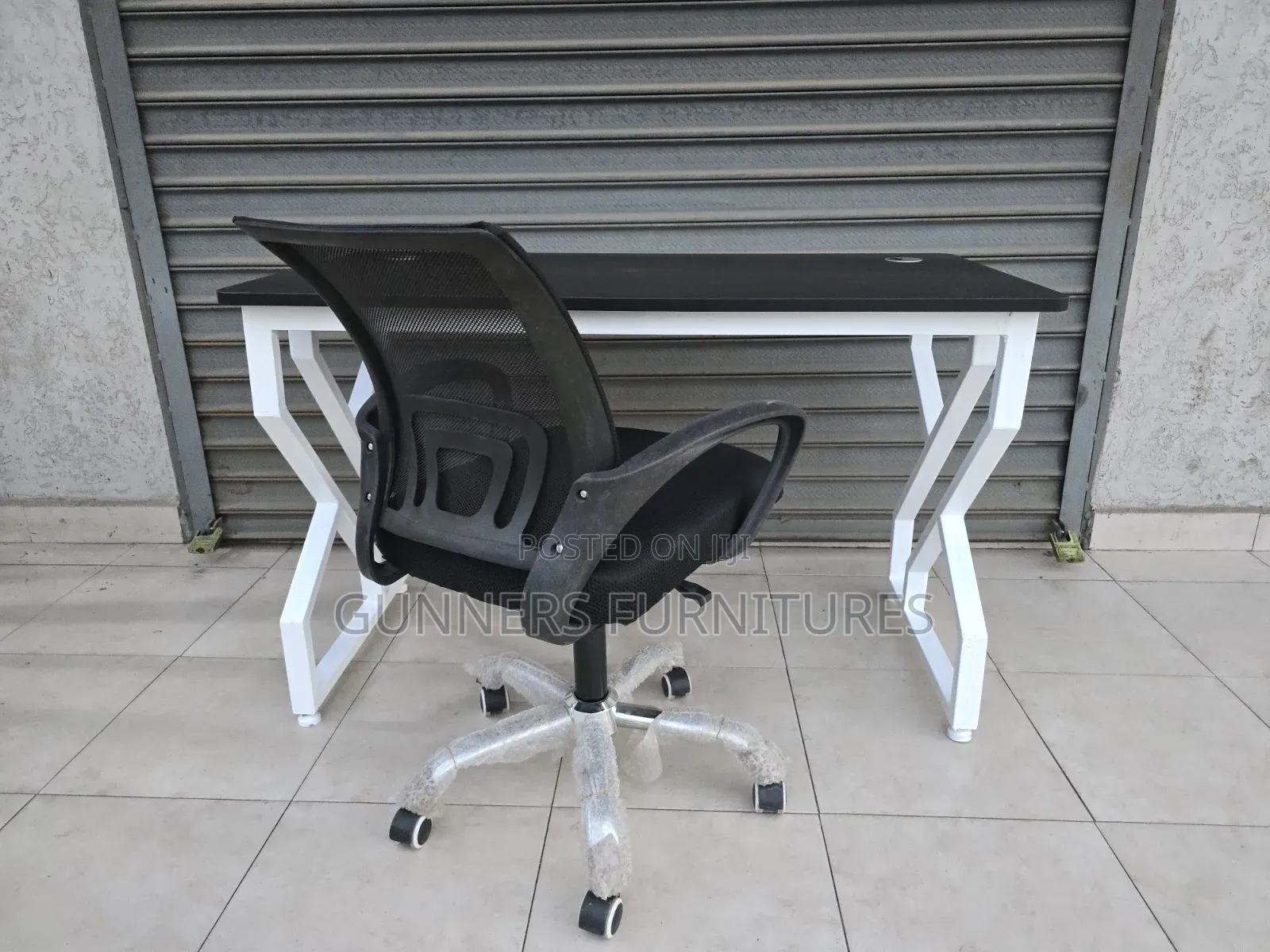 Combo  Office Study Desk and Mesh Chair