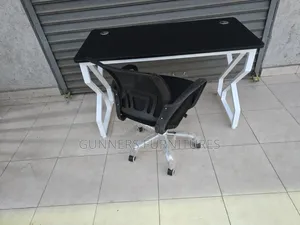 Combo  Office Study Desk and Mesh Chair