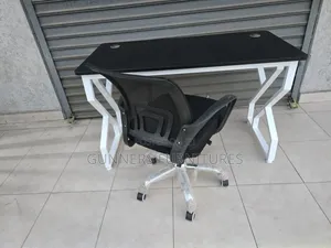 Combo  Office Study Desk and Mesh Chair