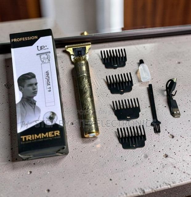 Easy Beard Trimming Vintage T9 Hair Clipper Shaving Machine - main view