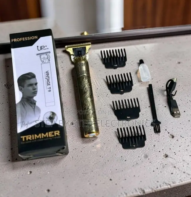 Easy Beard Trimming Vintage T9 Hair Clipper Shaving Machine