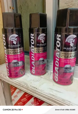 Car Care Tech Sticker Remover on Paint,glass,metal
