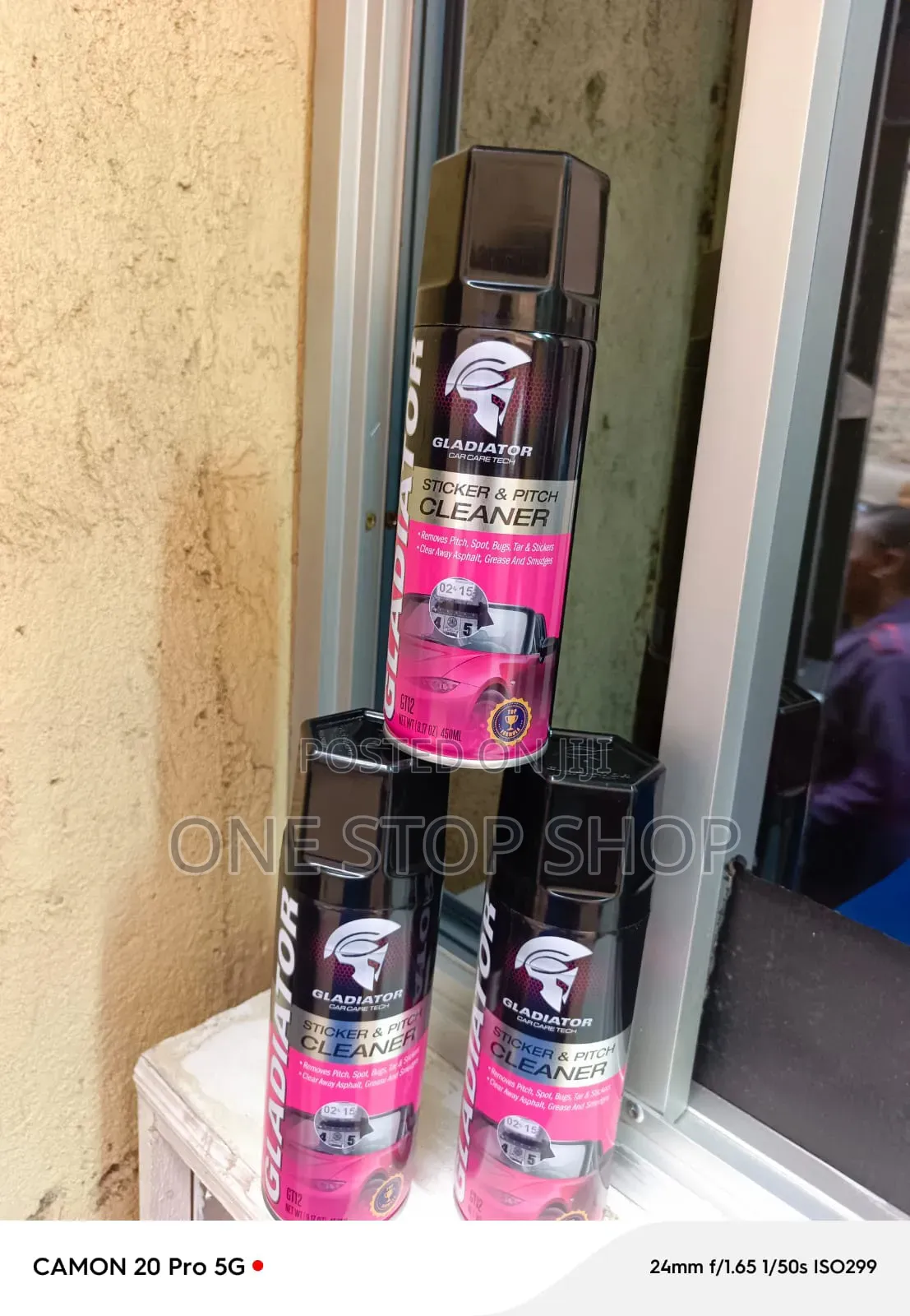 Automotive Care Aerosol Sticker Pitch Cleaner Spray