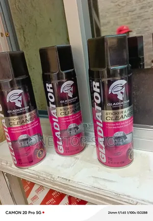 Automotive Care Aerosol Sticker Pitch Cleaner Spray