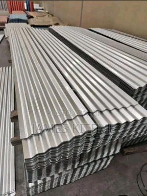 Non Coloured Roofing Mabati (Aluzinc)
