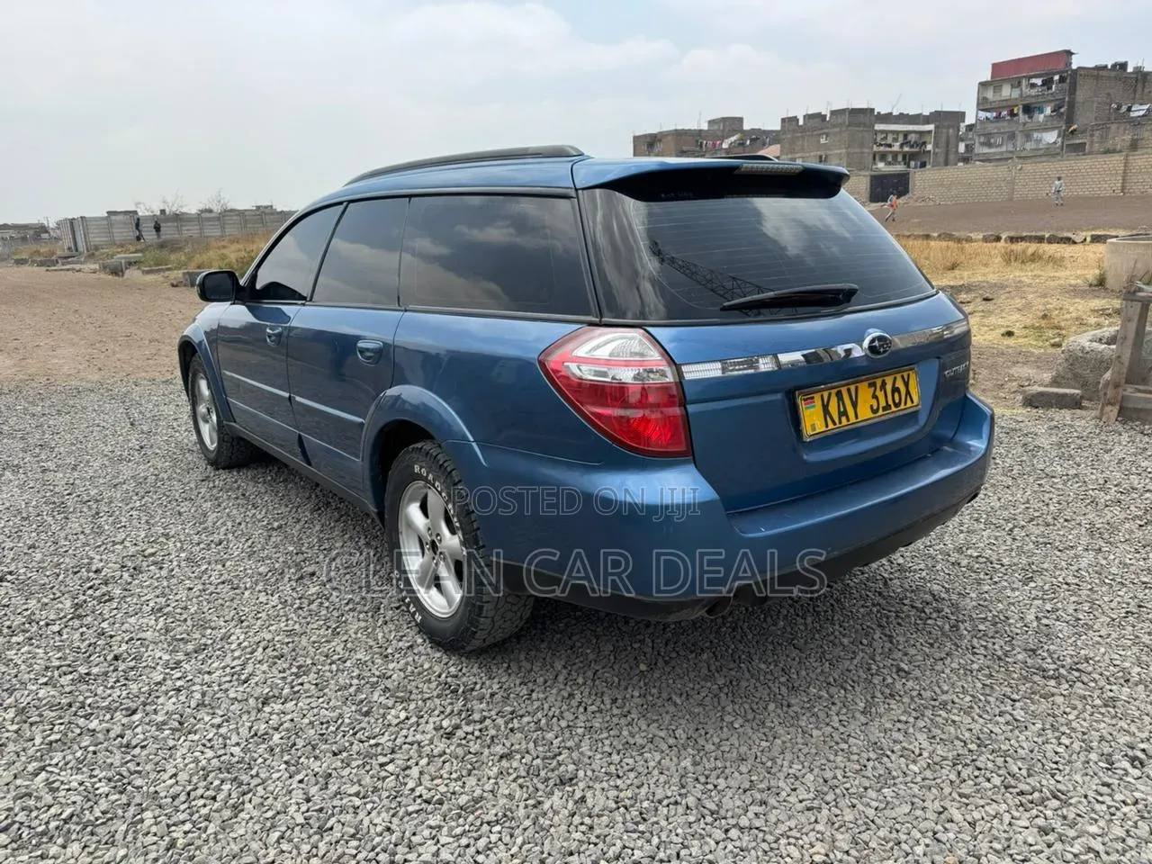 Subaru Outback 2007 Blue