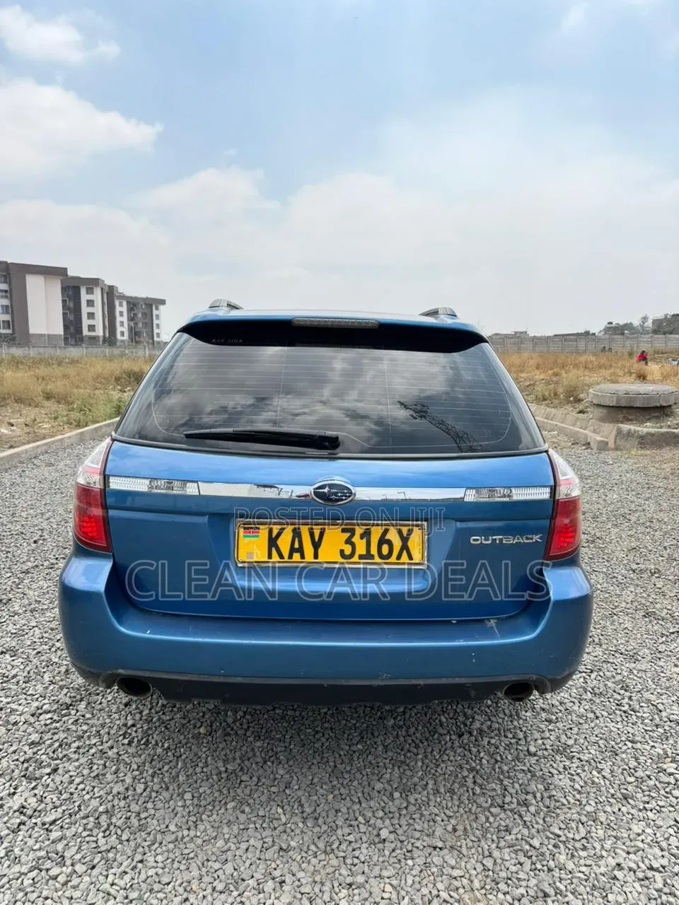 Subaru Outback 2007 Blue