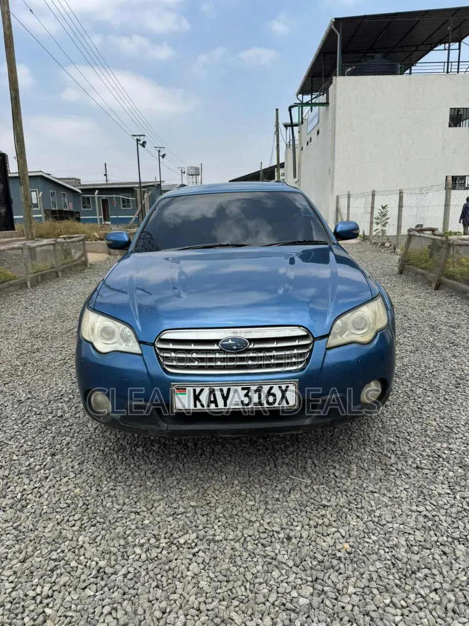 Subaru Outback 2007 Blue
