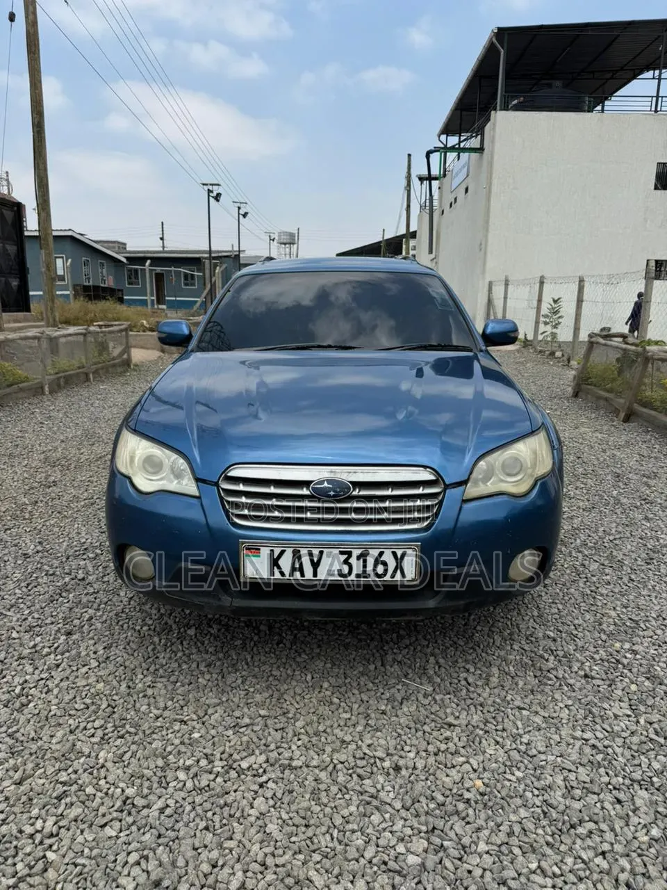 Subaru Outback 2007 Blue