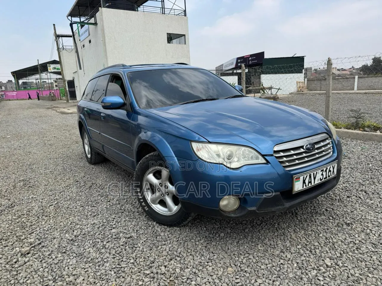 Subaru Outback 2007 Blue