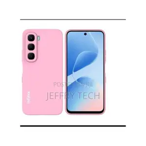 Cases Infinix Hot 60 Pro Plus (+) Original Premium Silicone Her- Pink