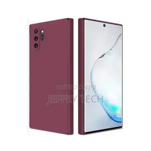 Cover Liquid Silicon Case for Samsung Galaxy NOTE 10+, Soft To